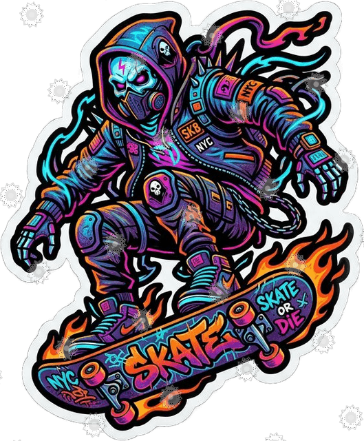 Skateboard Streetwear Graphic