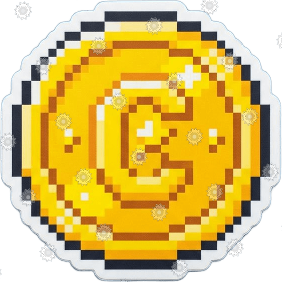8-bit Pixel Coin