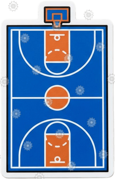 Minimalist Basketball Court